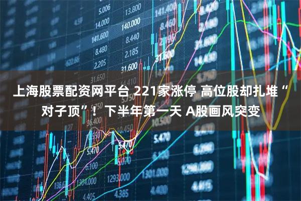 上海股票配资网平台 221家涨停 高位股却扎堆“对子顶”！下半年第一天 A股画风突变